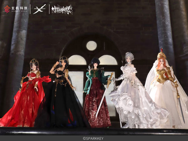 Ji Dong Shun Xi WLOP "Ghostblade" Complete Doll Collection 1/6 Scale 4Pack BOX