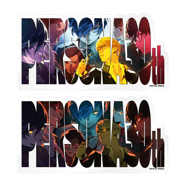 KADOKAWA P30th Anniversary Illustration A Clear Sticker Set