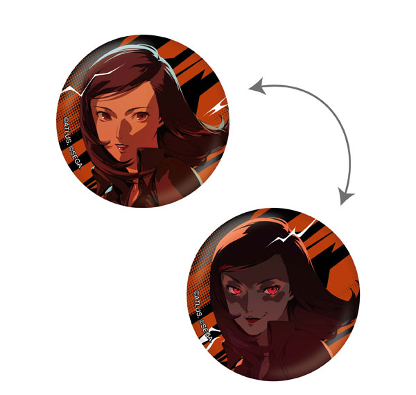 KADOKAWA P30th Anniversary Illustration A Protagonist Lenticular Can Badge (Persona 2: Eternal Punishment) รูปภาพ 1