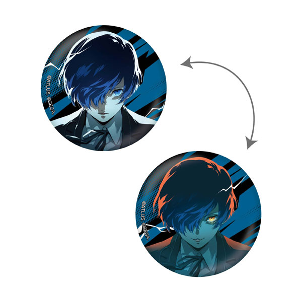 KADOKAWA P30th Anniversary Illustration A Protagonist Lenticular Can Badge (Persona 3) Bild 1