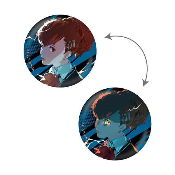 KADOKAWA P30th Anniversary Illustration A Protagonist Lenticular Can Badge (Persona 3 Portable) hình ảnh 1