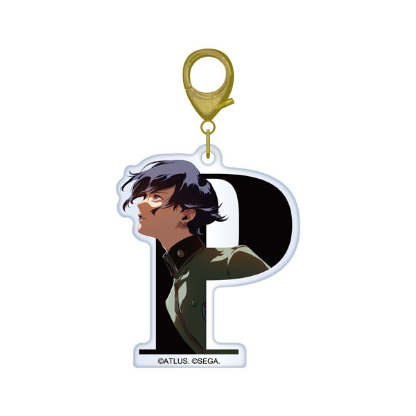 KADOKAWA P30th Anniversary Illustration C Protagonist Acrylic Keychain (Persona 1) gambar 1