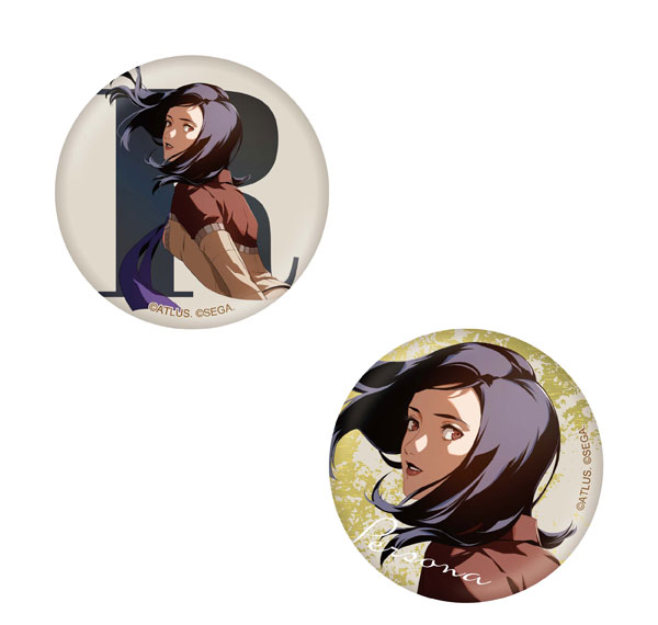 KADOKAWA P30th Anniversary Illustration C Protagonist Can Badge Set (Persona 2: Eternal Punishment) รูปภาพ 1