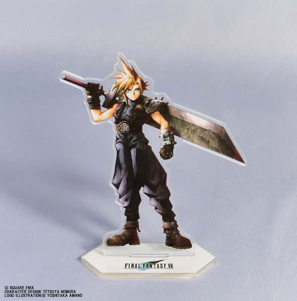 Square Enix Final Fantasy VII Character Acrylic Stand Cloud Strife 画像 1