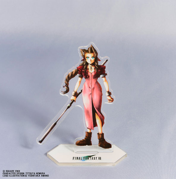 Square Enix Final Fantasy VII Character Acrylic Stand Aerith Gainsborough 画像 1