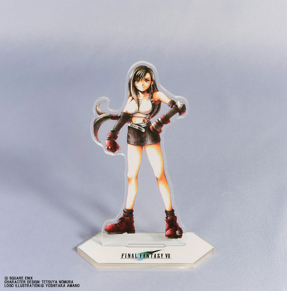 Square Enix Final Fantasy VII Character Acrylic Stand Tifa Lockhart gambar 1