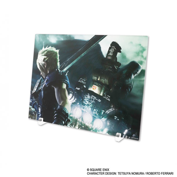 Square Enix FINAL FANTASY VII REMAKE Acrylic Panel Cloud Strife & Sephiroth 圖片 1
