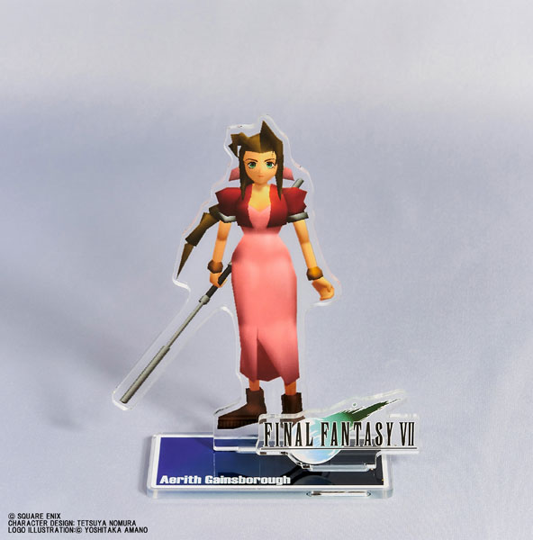 Square Enix Final Fantasy VII Polygon Character Acrylic Stand Aerith Gainsborough