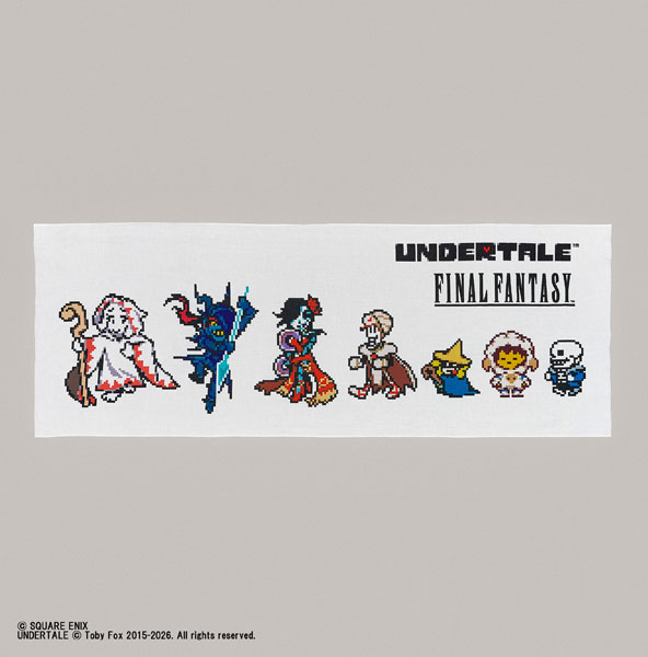 Square Enix UNDERTALE x FINAL FANTASY Japanese-style Towel