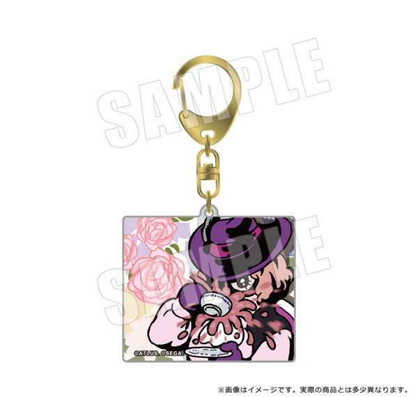 empty Persona 5 Royal x Kawaisouni! Acrylic Keychain 08. Noir