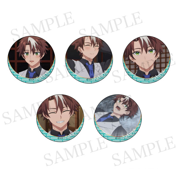 Aniplus Killed Again, Mr. Detective. Trading Scene Photo Badge Sakuya Outsuki 5Item Set Bild 1