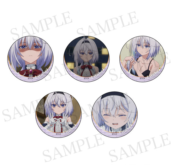 Aniplus Killed Again, Mr. Detective. Trading Scene Photo Badge Lilithea 5Item Set รูปภาพ 1