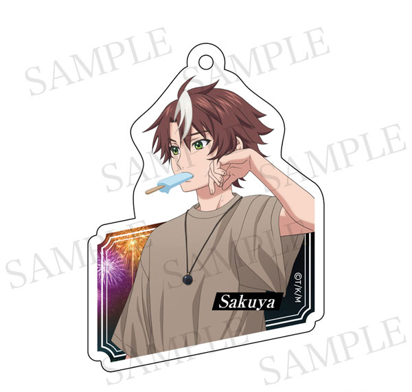 Aniplus Killed Again, Mr. Detective. Acrylic Keychain New Illustration Casual Wear ver Sakuya Outsuki รูปภาพ 1