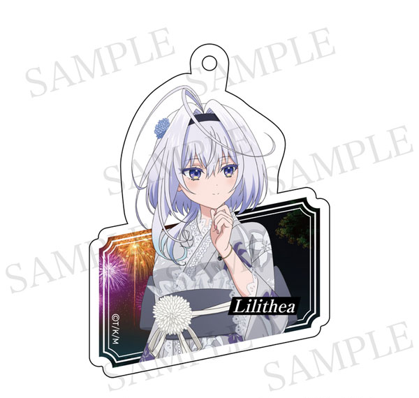 Aniplus Killed Again, Mr. Detective. Acrylic Keychain New Illustration Yukata ver Lilithea Bild 1