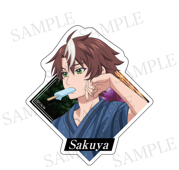 Aniplus Killed Again, Mr. Detective. Sticker New Illustration Yukata ver Sakuya Outsuki รูปภาพ 1