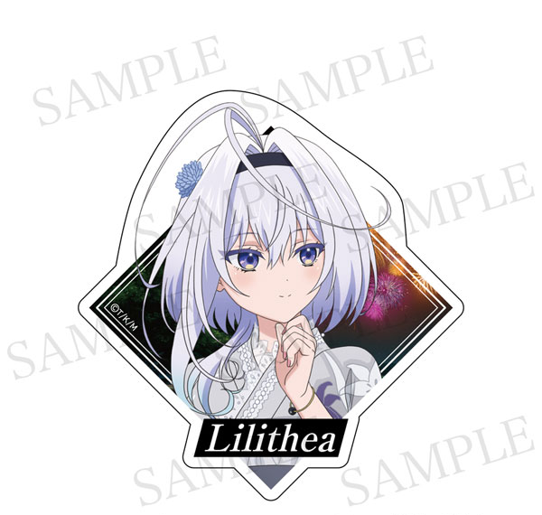 Aniplus Killed Again, Mr. Detective. Sticker New Illustration Yukata ver Lilithea รูปภาพ 1