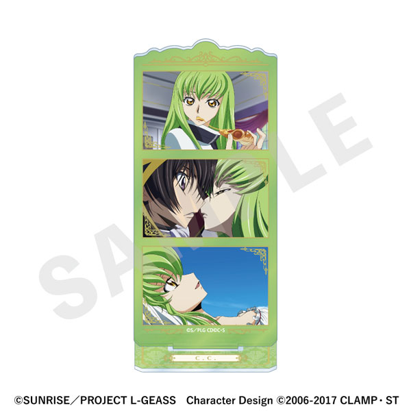 coly "Code Geass: Lelouch of the Rebellion" Scene Acrylic Stand (C.C.) gambar 1