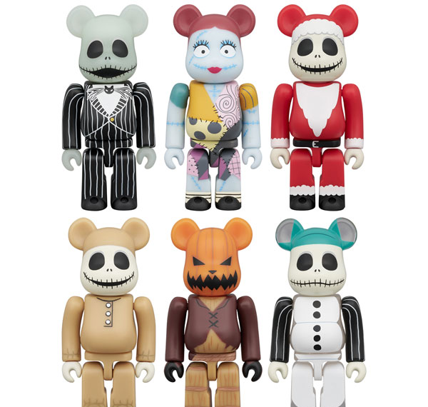 Medicom Toy BE@RBRICK CHASE THE NIGHTMARE BEFORE CHRISTMAS 12Pack BOX
