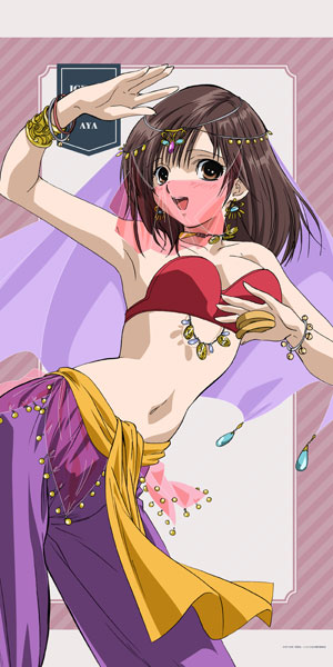 Matsumoto Shouji Strawberry 100% BIG Wall Scroll Aya Toujou (Dancer)