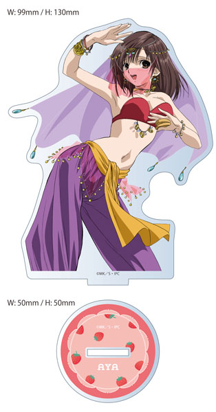 Matsumoto Shouji Strawberry 100% Acrylic Stand Aya Toujou (Dancer)