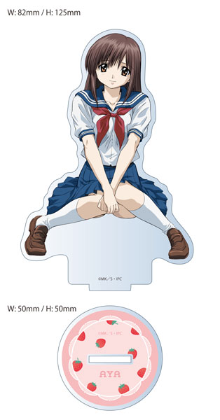 Matsumoto Shouji Strawberry 100% Acrylic Stand Aya Toujou (Uniform) 图片 1