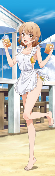 Matsumoto Shouji My Teen Romantic Comedy SNAFU. Completion New Illustration Premium Hugging Pillow Cover Iroha Isshiki (Beach Hut Ver.) Bild 1
