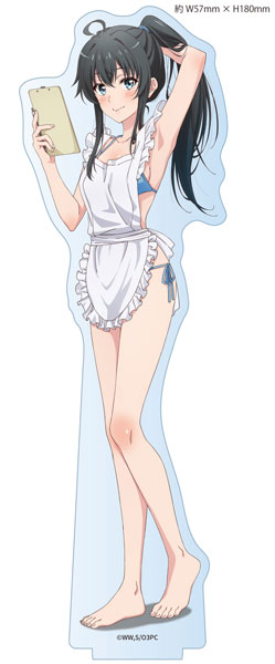 Matsumoto Shouji My Teen Romantic Comedy SNAFU. Completion New Illustration Acrylic Stand Yukino Yukinoshita (Beach Hut Ver.) Bild 1