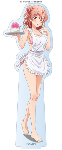 Matsumoto Shouji My Teen Romantic Comedy SNAFU. Completion New Illustration Acrylic Stand Yui Yuigahama (Beach Hut Ver.)