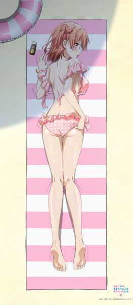 Matsumoto Shouji My Teen Romantic Comedy SNAFU. Completion New Illustration Big Wall Scroll Yui Yuigahama (Swimsuit Ver.) Bild 1