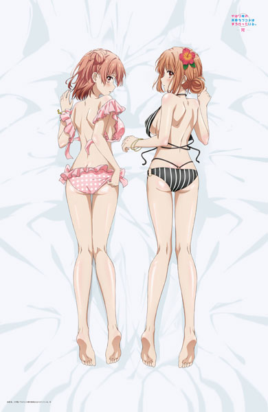 Matsumoto Shouji My Teen Romantic Comedy SNAFU. Completion New Illustration Pair Towel Blanket (Yui Yuigahama & Yuigahama Haha) Bild 1