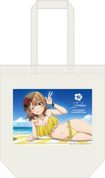 Matsumoto Shouji My Teen Romantic Comedy SNAFU. Completion New Illustration Tote Bag Iroha Isshiki (Swimsuit Ver.)