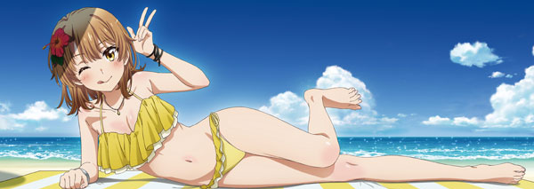 Matsumoto Shouji My Teen Romantic Comedy SNAFU. Completion New Illustration Bench Sheet Cushion Iroha Isshiki (Swimsuit Ver.) รูปภาพ 1