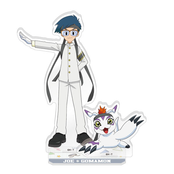 Caravan Digimon Adventure Pair Acrylic Stand Joe Kido & Gomamon image 1