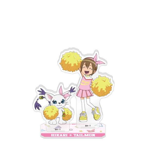 Caravan Digimon Adventure Pair Acrylic Stand Hikari Yagami & Tailmon