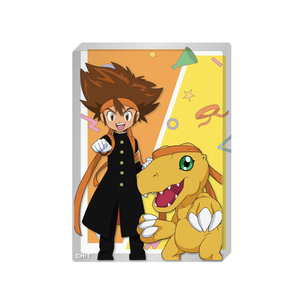 Caravan Digimon Adventure Acrylic Block Taichi Yagami & Agumon รูปภาพ 1