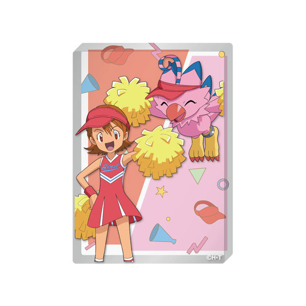 Caravan Digimon Adventure Acrylic Block Sora Takenouchi & Piyomon image 1