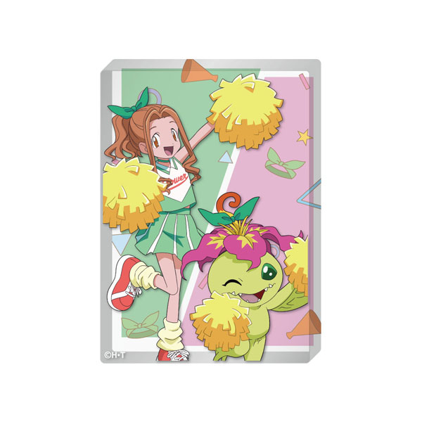 Caravan Digimon Adventure Acrylic Block Mimi Tachikawa & Palmon