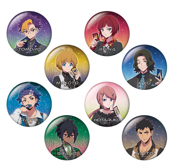 Caravan DIGIMON BEATBREAK Trading Tin Badge 8Pack BOX รูปภาพ 1