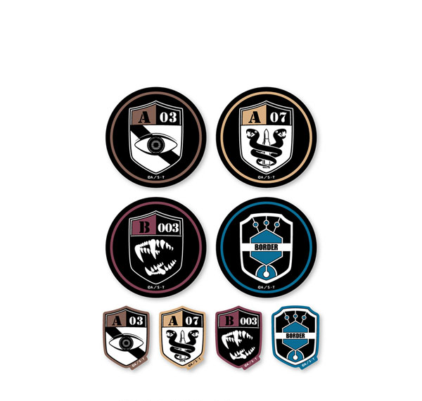 Groove Garage World Trigger GG Triple-Resistant Sticker Each Squad Emblem B Set รูปภาพ 1
