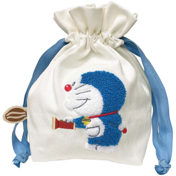 Eyeup Doraemon Sagara Embroidery Drawstring Bag (Big Light) Bild 1