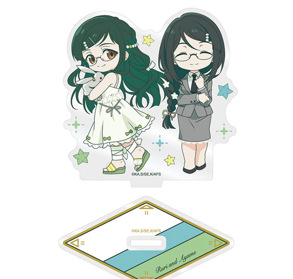 Groove Garage Agents of the Four Seasons Dance of Spring Pair Pair Acrylic Stand Ruri Hazakura & Ayame Hazakura Bild 1