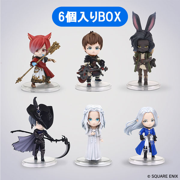 Square Enix Final Fantasy XIV Miniature Figure Collection Vol.3 6Pack BOX