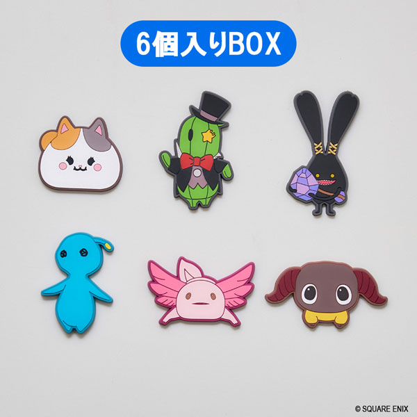 Square Enix Final Fantasy XIV Mini Rubber Magnet Collection Vol.3 6Pack BOX