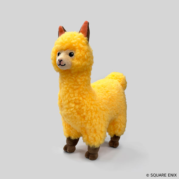 Square Enix Final Fantasy XIV Plush w/Shiny Sticker [Golden Alpaca]
