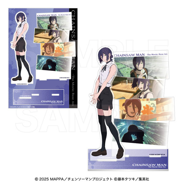 Avengers Chainsaw Man Reze Arc Story Shot Diorama Acrylic Stand Reze 图片 1
