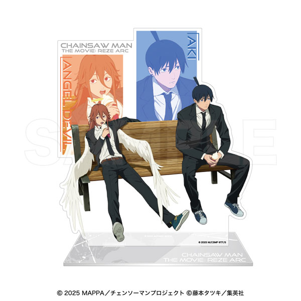Avengers Chainsaw Man Reze Arc Pair Acrylic Stand Aki Hayakawa & Angel Devil