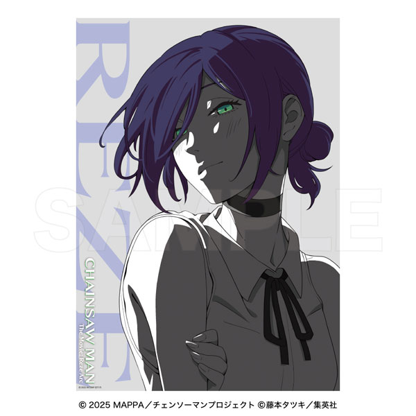 Avengers Chainsaw Man Reze Arc A3 Clear Poster Reze 图片 1