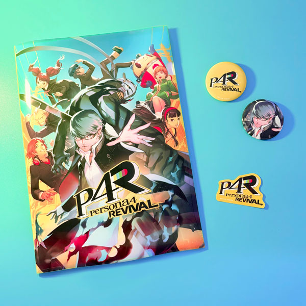 KADOKAWA P4R Clear File,Can Badge & Sticker Set 圖片 1