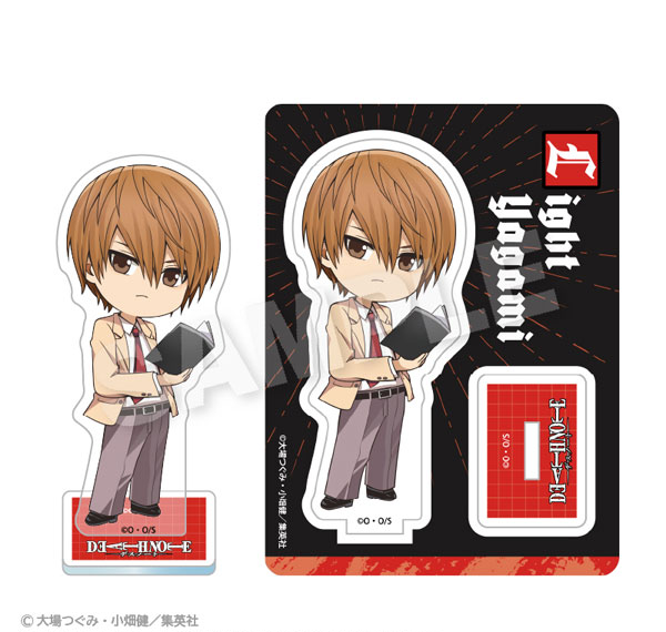 Stella Notes Death Note Acrylic Mascot ChoiNobi ver. Light Yagami Bild 1