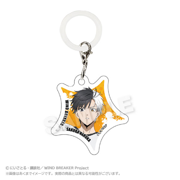 Stella Notes WIND BREAKER Acrylic Charm Acrobat ver. Haruka Sakura